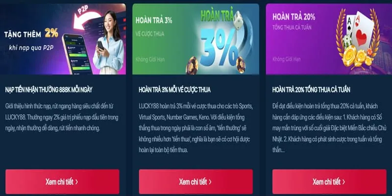 Khuyến mãi đặc biệt theo dịp